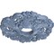 Ekena Millwork Orrington Medallion (Canopies up to 4 3/4"), 19 5/8"OD x 4 3/4"ID x 1 3/4"P, Americana Crackle CM19ORAMC - alternate 3